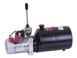 Manual electric stacker power unit